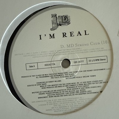 J.Lo   I'm Real | Vinyl | 2001 | EAS 16777 | VG+/VG+