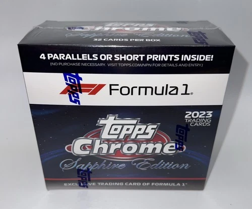 2023 Topps Chrome Formula 1 Sapphire Edition Box Sealed