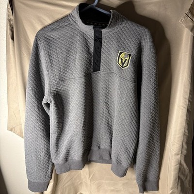VGK Vegas Golden Knights Station Casinos 1/4 SNAP Pullover Sweatshirt Size Large