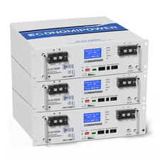 LiFePO4 48V 100Ah 200Ah 300Ah Server Rack Battery Home Solar Backup RV Off-Grid