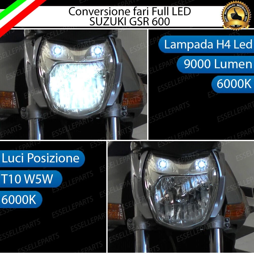 JFG RACING Faro Anteriore Moto Per XR150L – Luce LED Bianca, Impermeabile E Antiappannamento - 5