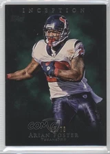 2011 Topps Inception Green /75 Arian Foster #32