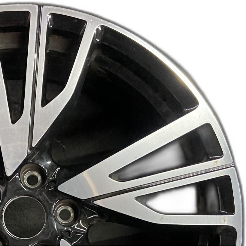 Front OEM Machined Black Right Rim 20" BMW I8 Factory Alloy Original 86201