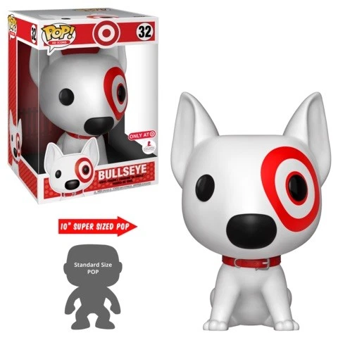 Funko POP! Ad Icons Bullseye Supersized #32 Target Exclusive Vinyl Figure