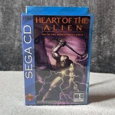 Vintage Heart of the Alien Sega CD CIB Video Game Out of This World MA-13