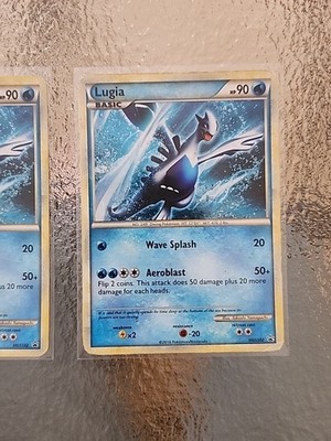 Pokémon TCG SINGULAR Lugia HGSS02 HeartGold & SoulSilver Black