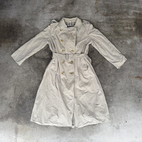 Burberry Burberrys' Trench Coat Made in England sz Small Vintage - Image 1
