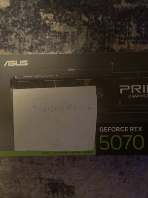 ASUS Prime GeForce RTX 5070 In Hand ASAP Delivery!
