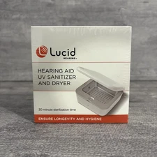 Lucid Hearing Hearing Aid UV Sanitizer And Dryer 30 Minute Sterilization