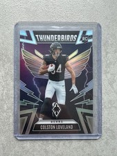 Colston Loveland RC Chicago Bears Panini Phoenix Thunderbirds NFL Football 2025