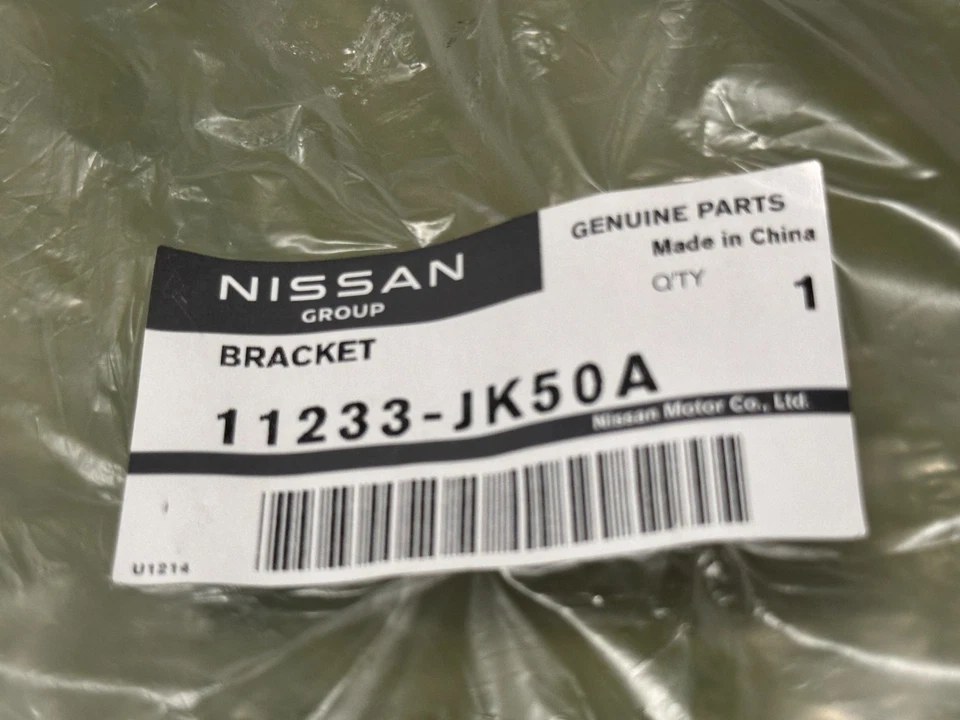 Infiniti Genuine G35 M37 FX37 Q70 QX70 Left Engine Mount Bracket 11233-JK50A OEM - Imagem 2 de 4