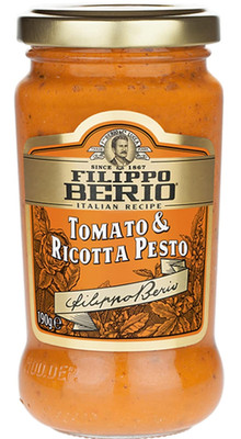 Pesto, Tomato & Ricotta, 6.7 Ounce Glass Jar, Gluten Free, Non-Gmo