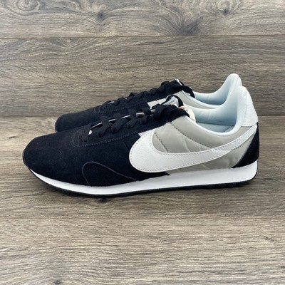 Nike Waffle Trainer 2 Sneakers Mens 9 Black Grey Retro Running Shoes 898031-001