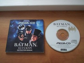 Batman Returns Sega Mega Cd UK Pal Used Good Condition