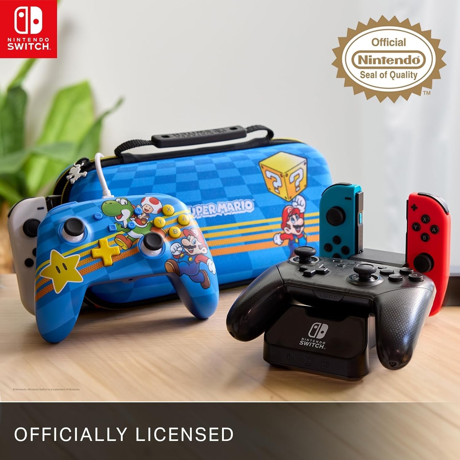 Manette sans fil PowerA avec boutons programmables pour Switch OLED et Lite
