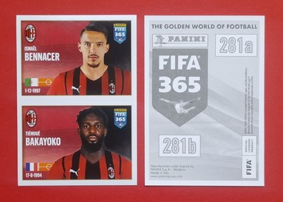 Panini, FIFA 365 (2022) , 30 Sticker aus Liste auswählen
