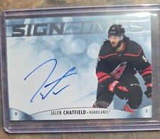 2024-25 SP Authentic Update Sign of the Times Jalen Chatfield Auto