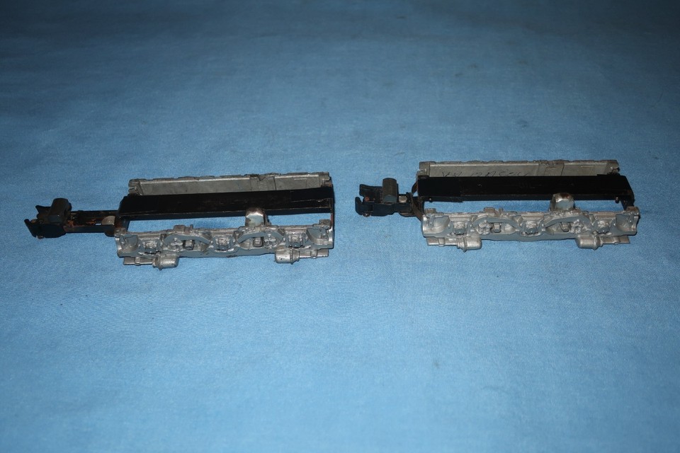 American Flyer Diesel Alco Front & Rear Side Frames w/Knuckle Couplers ...