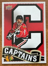 2025-26 TERRY RUSKOWSKI UPPER DECK CHICAGO BLACKHAWKS CENTENNIAL CAPTAINS #163
