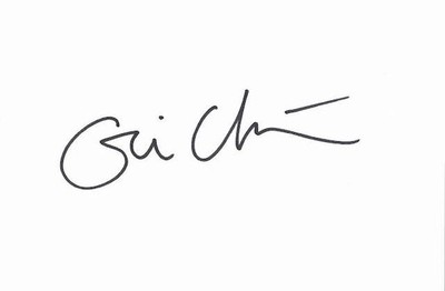Eric Clapton signed handsigniert 6x4 inch white card with COA