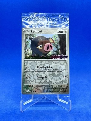 EU Exclusive Lechonk 154/198 Scarlet & Violet Stamped Promo SEALED