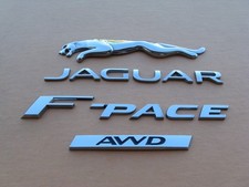 17 18 19 20 Jaguar F-pace Awd Rear Emblem Logo Badge Sign Symbol Oem Used A47541 17 18 19 20 Jaguar F-pace Awd Rear Emblem Logo Badge Sign Symbol Oem Used A47541