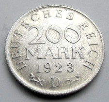 (791) WEIMAR REPUBLIC  -  200 MARK  -  1923 D