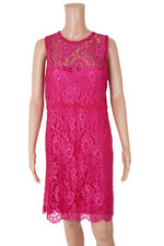 Dolce & Gabbana D&G Kleid florale Spitze fuch...