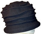  Women's Parkhurst Elegant Black Wool Hat with flower New w Tags made in Canada — photo 5