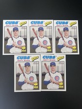 2026 Topps Heritage Matt Shaw 5-Card Lot #299 Cubs