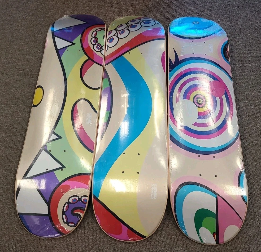村上隆在滑板甲板| eBay
