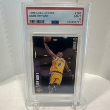 1996-97 Upper Deck Collector's Choice Kobe Bryant Rookie Card #267 PSA 9??. rookie card picture