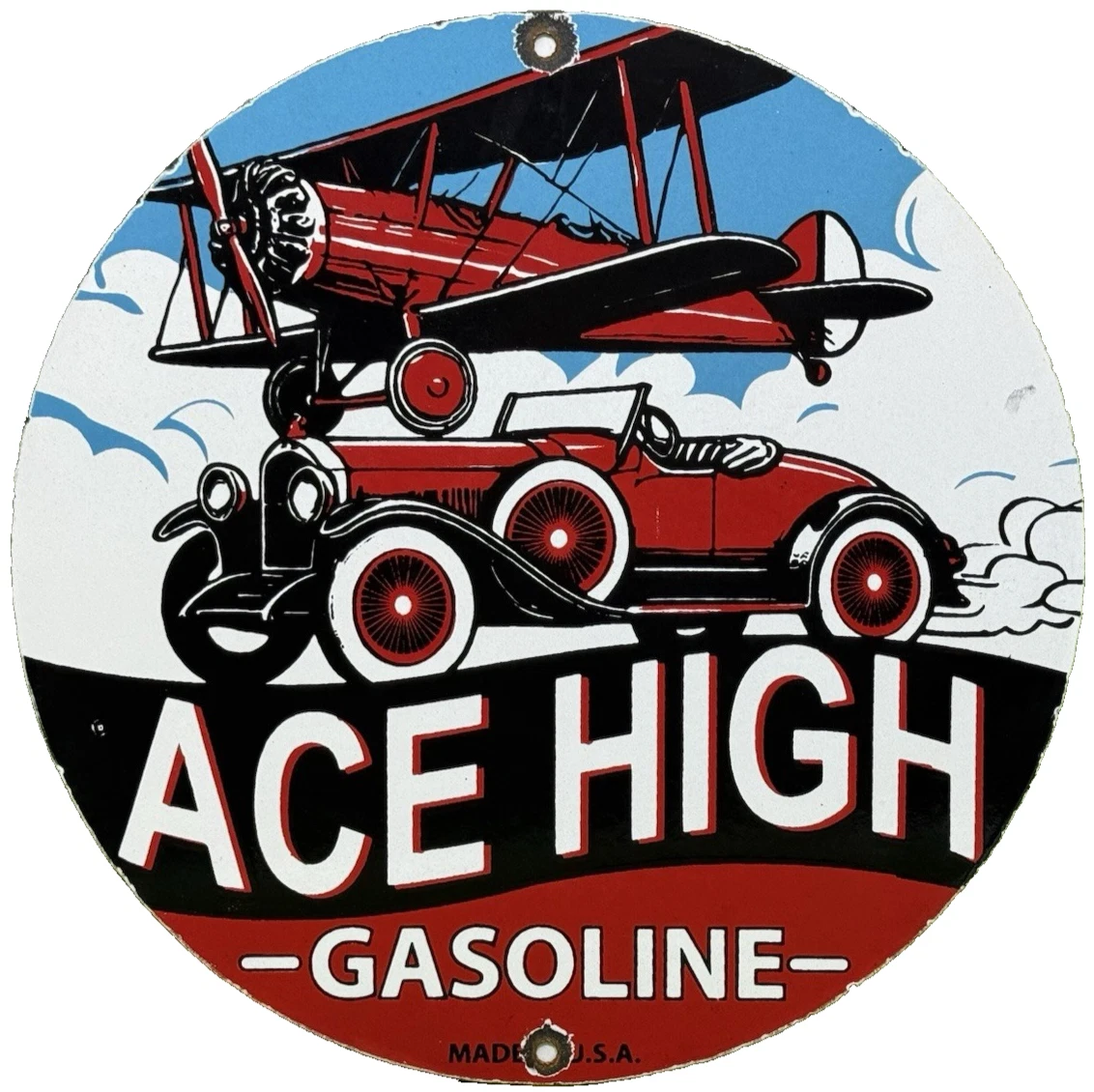 Dealership Sign In Original Advertising Signs (1930-1969) for sale
