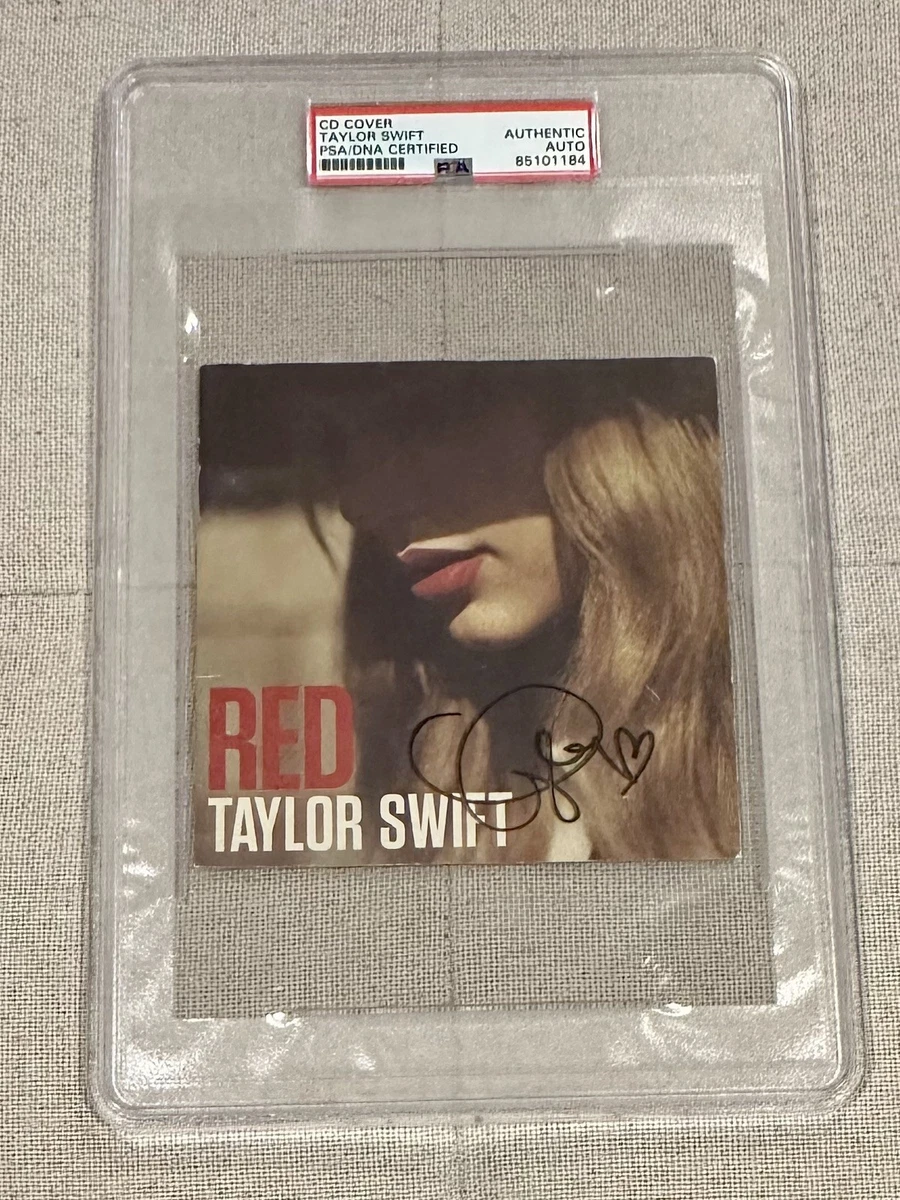 Taylor Swift サインCD Taylor Swift 'Lover' Hand Signed CD Cover Autographed 1989