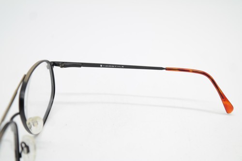 Vintage Brille Neostyle OFFICE 198 Messing Mehrfarbig Oval Brillengestell - Bild 4 von 6