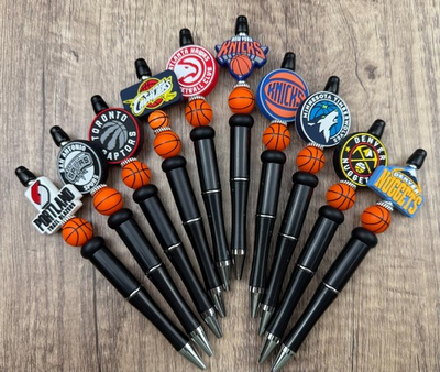 #ad Sports NBA Playoff#x27;s pen Custom made pen. Gifts. Basket filler Collect $11.95