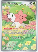 Shaymin Holo Illustration Rare SV10: Destined Rivals 185/182 NM on eBay