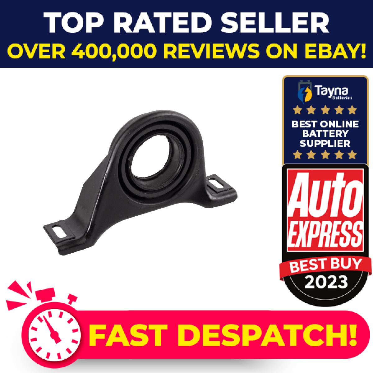 Propshaft Mounting fits MERCEDES CLS400 C218, X218 3.5 Centre 14 to 17 M276.850