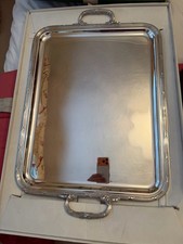 Vintage Cristofle Silver plated Large Serving tray