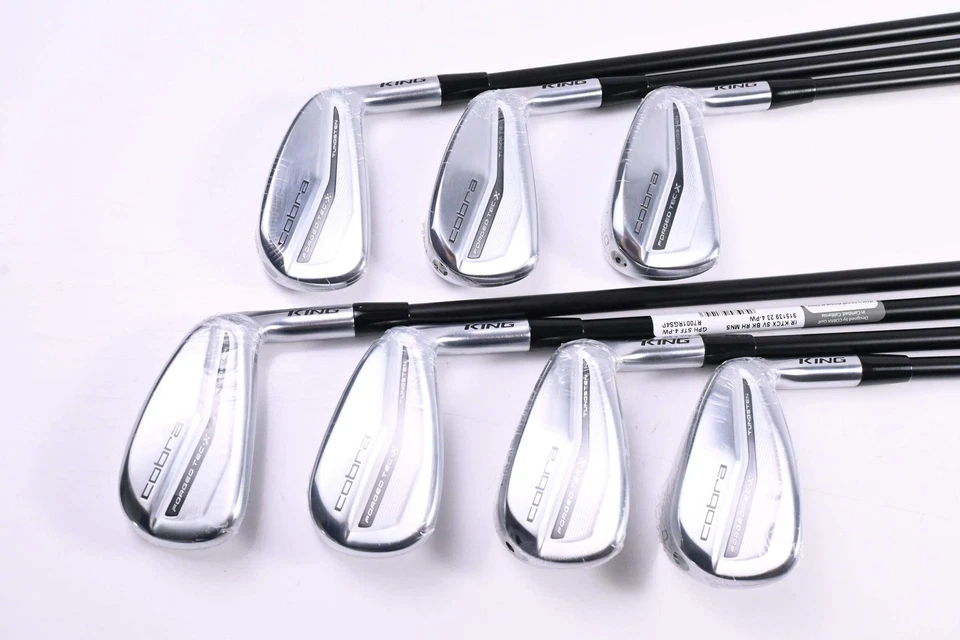 Cobra King Forged Tec X Irons / 4-PW / Stiff Flex KBS Max 85 Shafts - Image 2 of 4