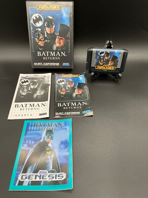 Batman Returns - SEGA Mega Drive - OVP/BOXED/CIB - PAL/ASIA - Top Zustand