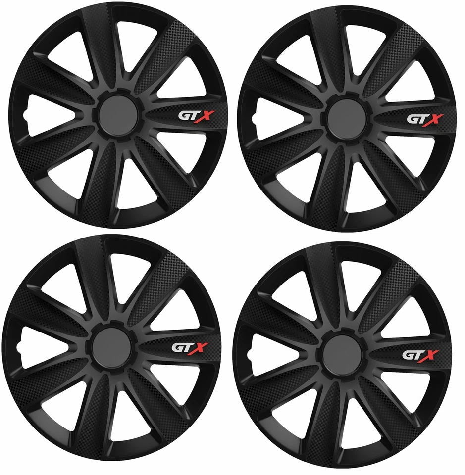 4x Wheel Trims Hub Caps 15" Covers fits Renault Espace Laguna Scenic Modus - Image 3 of 3