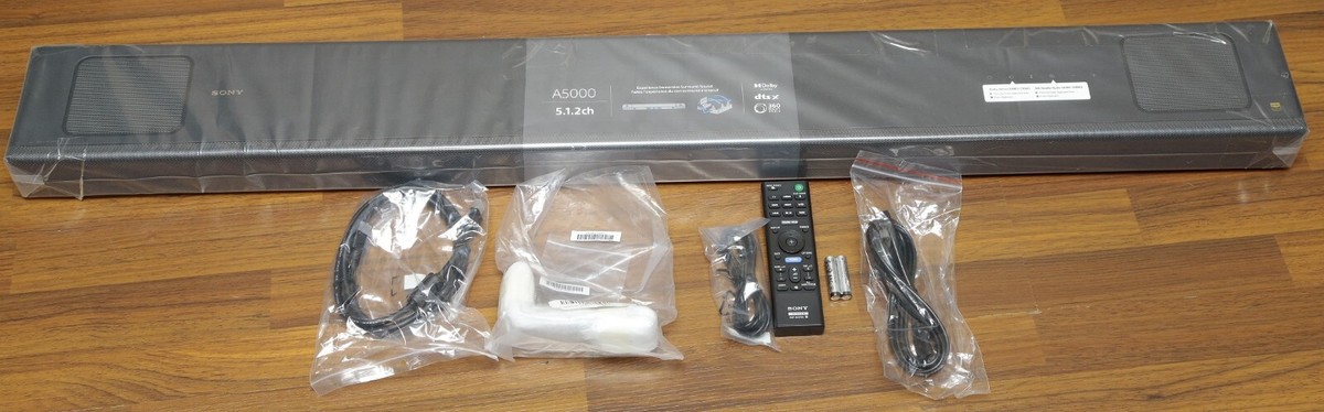 Sony HT-A5000 5.1.2ch Dolby Atmos Sound Bar | eBay