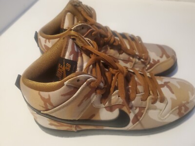 スニーカー Nike SB Dunk High Pro Desert Camo 2019 SS 19 Nike SB Dunk High Pro Desert Camo 2019 Deadstock Size 10