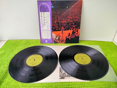 Deep Purple   Live In Japan, 1972, P-5066~7W, NEGATIVE, OBI LP Japan