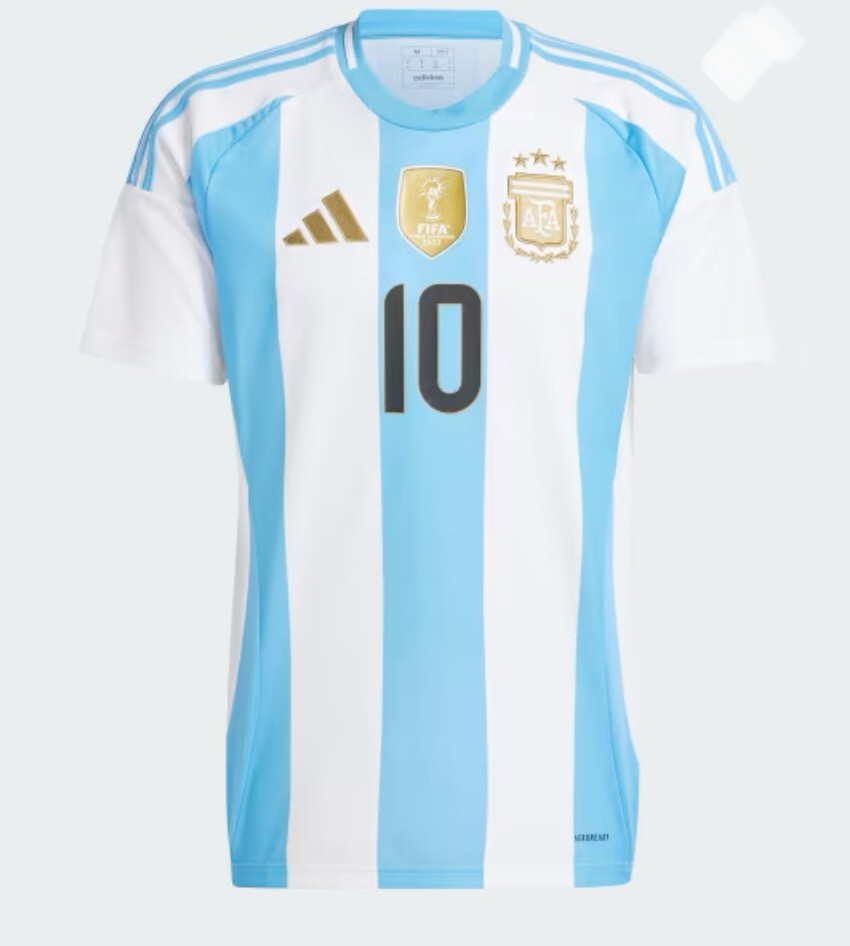Adidas Messi Argentina Jersey 2024 Home Soccer Shirt IP8409 Mens Size XL New
