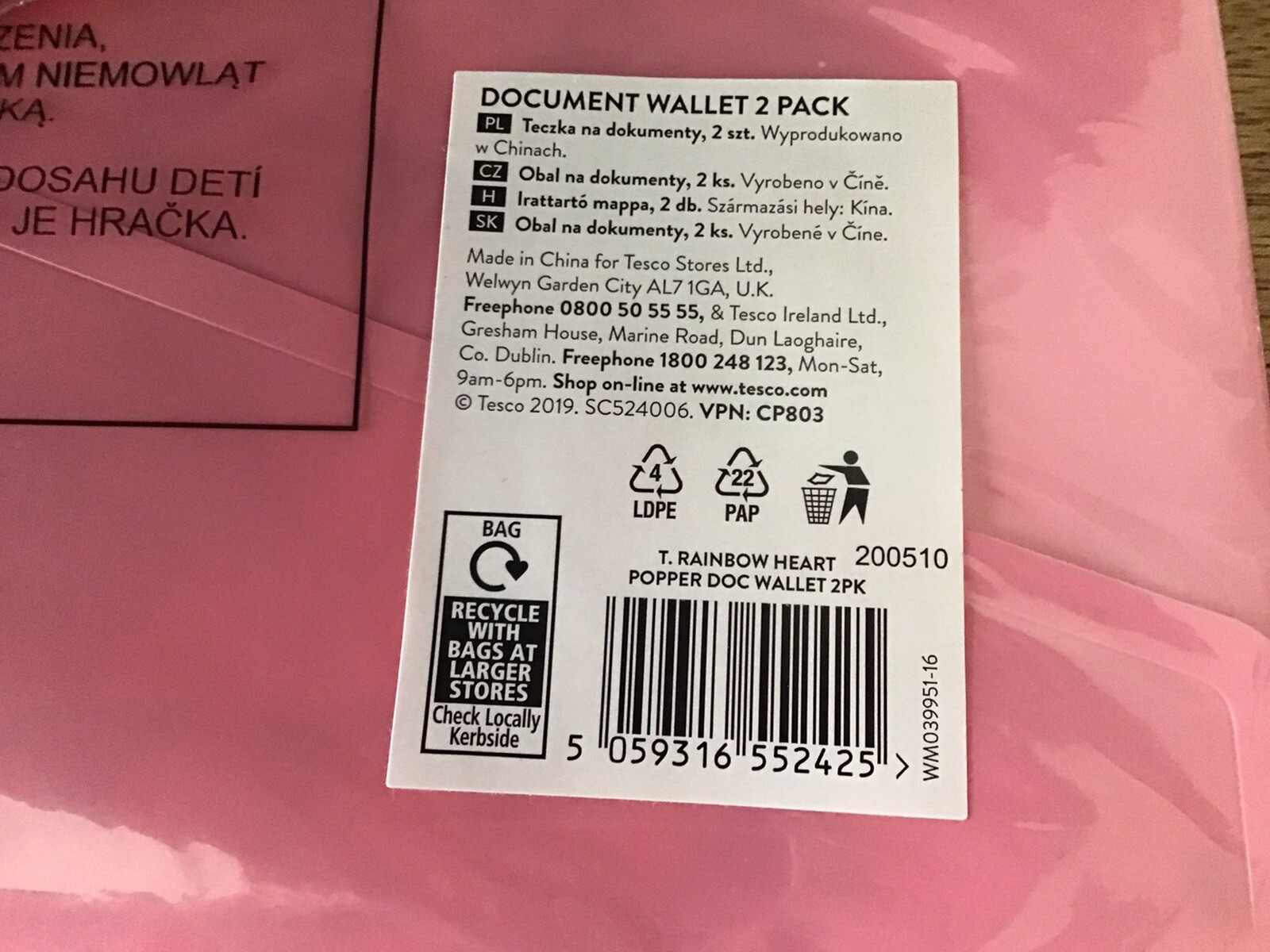 Filing Dividers Tesco Matttroy