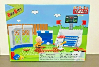 NUOVI blocchi da costruzione Miniso Peanuts SNOOPY sport