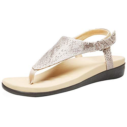 UTENAG Womens Arch Support Sandals Orthotic Adjustable Thong Flip Flops Snake 42 | eBay