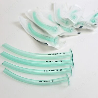 PRO BREATHE PROACT Nasopharyngeal Airways - Set of 4: Sizes 6, 7, 8 & 9 mm. Long Expiry Date
